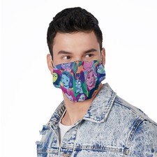Disney Princess x Villains Print Face Mask 3 Pcs with Adjustable Ear Loops