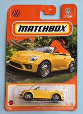 Matchbox 2019 Volkswagen Beetle Convertible. New Collectable Toy Model Car.