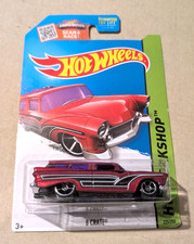 2015 hot wheels 8 crate #225/250/red/hw workshop