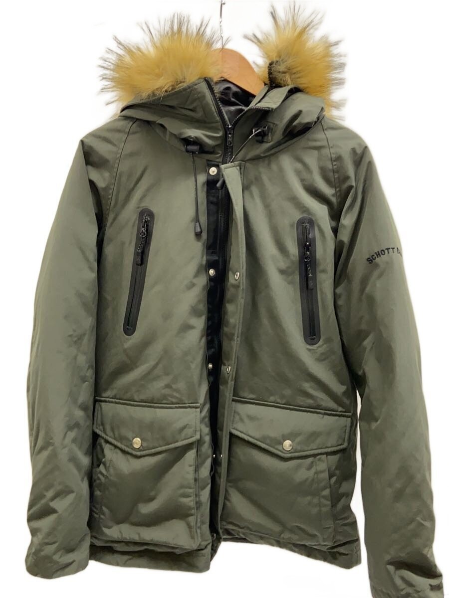 Schott Down Jacket M Polyester Green - image 1