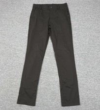 Bird Dogs Pants Mens 32x34 Gray Chino Stretch Unlined City Business Preppy