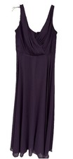 David's Bridal Women's Purple Long Dress Size 12 Formal, Wedding, Prom