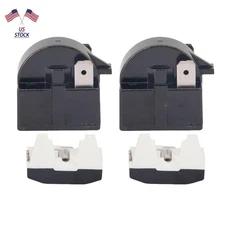 Refrigerator Compressor Parts QP2-4.7 Starter Relay + 6750C Overload Protector