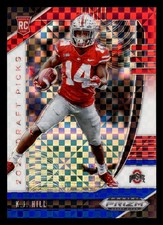 2020 Panini Prizm Draft Picks #118 K.J. Hill Prizms Red White and Blue #/99