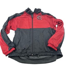 Global Identity South Carolina Gamecocks Reversible Jacket Mens Medium Red Black