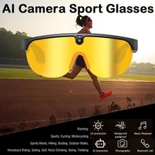 AI Recognition Voice Assistant Translation 800w Camera Smart Glasses