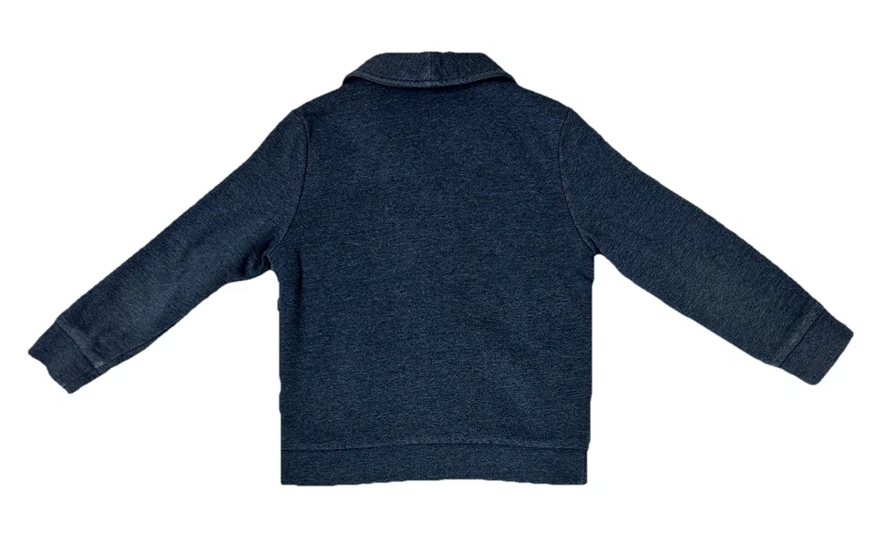 🍃Кардиган Old Navy для мальчиков вязаный свитер флисовая шаль воротник | синий /размер M - Изображение 4 из 4