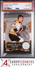 2008 O-PEE-CHEE PREMIER SILVER #39 BOBBY ORR HOF #/75 POP 1 PSA 10