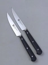 2pk Zwilling PORTERHOUSE 4.5" STEAK Knife SET, FORGED Blade, Made in SPAIN, NEW
