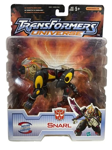 Transformers Universe Snarl Deluxe Class Vintage 2003 Action Figure NEW w Wear+