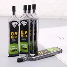 30 Per Tube 0.9mm 2H Lead Refills for Mechanical Pencil Break Resistant Lead