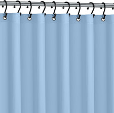 Premium Shower Curtain Liner, 72" W X 70" H - PVC-Free, 6G PEVA Shower Curtain w