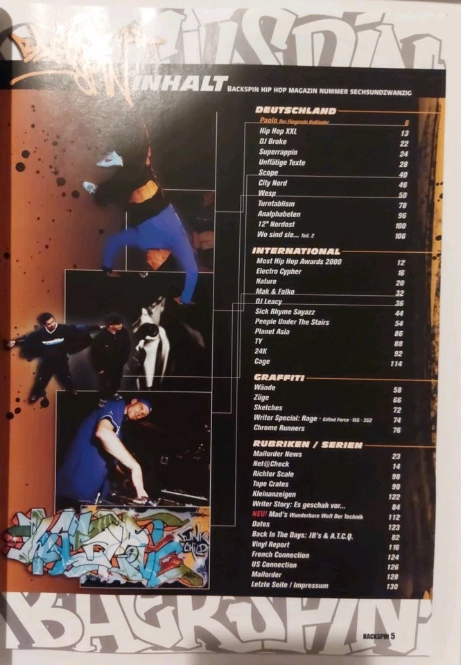 Backspin - Hip Hop Magazin # 26 - 2001 - Paolo - Bild 3 von 3