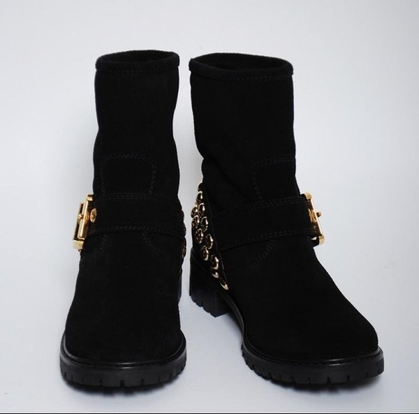 Women Giuseppe Zanotti Boots Black 38.5