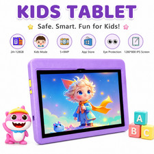 Android 16 10.1 inch Tablet for Kids 24 3 21 GB RAM 128GB ROM Dual Camera WIFI