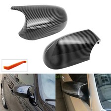 1 Paar Außenspiegel Spiegelkappen Carbonfaser-Stil für BMW 1er E87 LCI bj.07-12