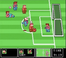 Nintendo World Cup Nintendo NES Cart Retro PAL 1990 #0569