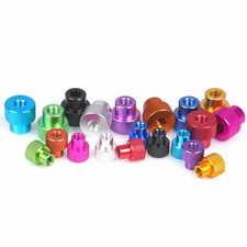 1/4-20 UNC Aluminum Alloy Knurled Thumb Nuts Tripod Fasten Nut Hand Grip Knob
