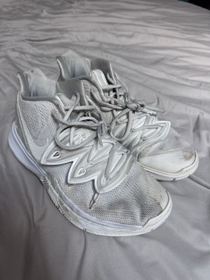 Nike Kyrie Irving 5 All White Men's Shoes Sz. 7