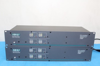 QTY-2 Ashly Protea System II 4.24GS 4-Channel Digital Graphic Equalizer Slave T9