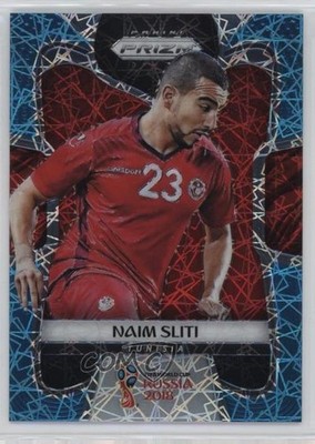 2018 Panini Prizm World Cup Light Blue Lazer Prizm 120/125 Naim Sliti #286 05wx