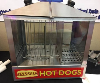 Commercial Catering Hot Dog Steamer Warmer Cooker Machine Bun Food Electric 120V