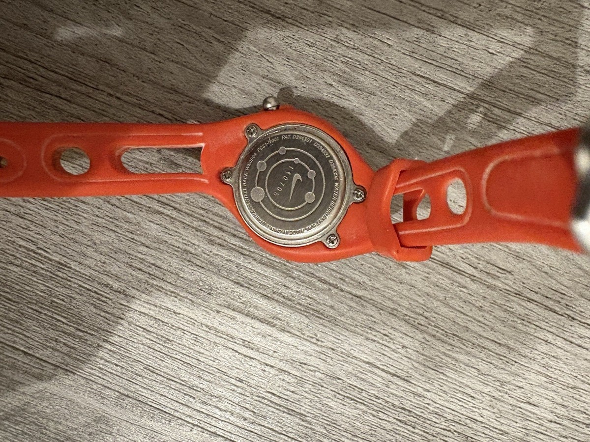 Rare Nike Triax Orange Women's Sports Watch As Is | eBay