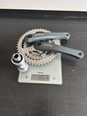 NEW Shimano XTR FC-M950 Crankset, 170mm, 46/34/24 +XTR BB-M952
