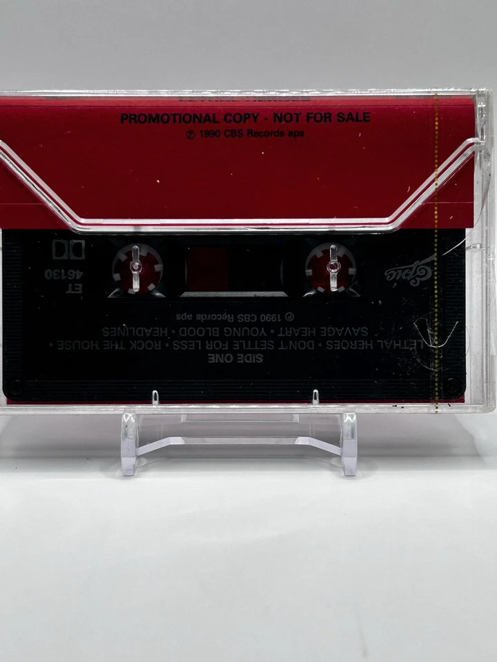 Pretty Maids - Lethal Heroes (Jump the Gun) / Cassette / Rare Sealed / Promo - Image 4 of 4