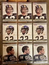 1990 Pro Set MVP Collectible lot Steelers (Bradshaw, Harris, Swann) (36 cards)!