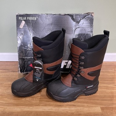 NWT   Baffin Apex Insulated Extreme Cold Weather Snow Boot 4000-1305 Mens 10
