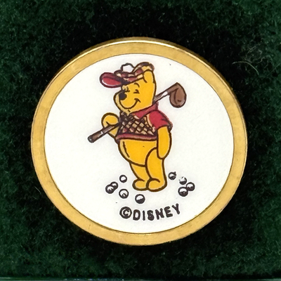 Disney Winnie the Pooh Golf Ball Marker Vintage Walt Disney World