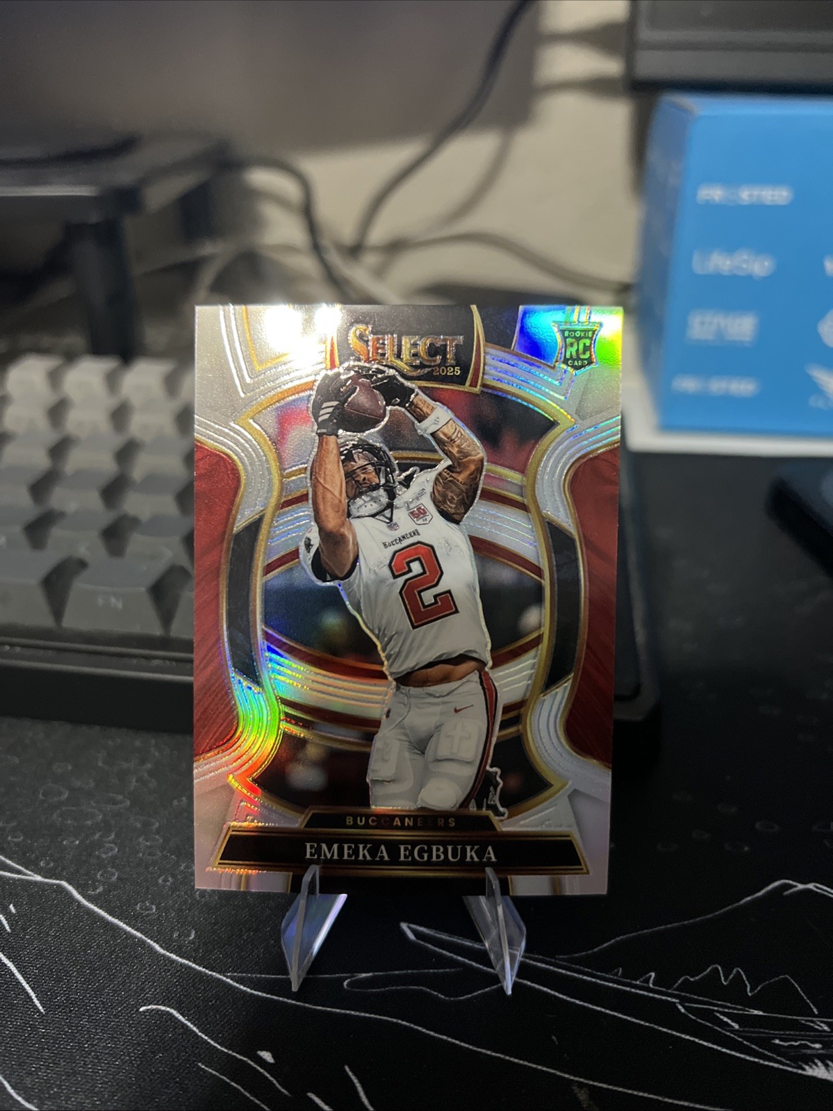 2025 Panini Select - Concourse Emeka Egbuka #37 Silver Prizm (RC)
