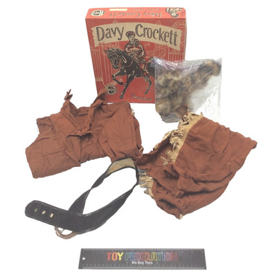 VTG Halco 1950's DAVY CROCKETT Frontier Outfit -AS-IS-