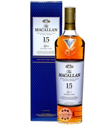 The Macallan 15 Years Double Cask Single Malt Scotch Whisky / 43 % Vol. / 0,7l