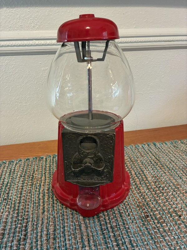 Vintage Carousel Gumball Machine