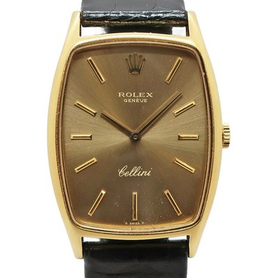 ROLEX Cellini 3807 Gold Herrenuhr gebraucht #9111
