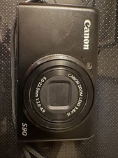 Canon PowerShot S90 10.0MP Digital Camera - Black