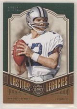 2020 Panini Legacy Lasting Legacies Green 73/100 Roger Staubach #LL-RS HOF tl3