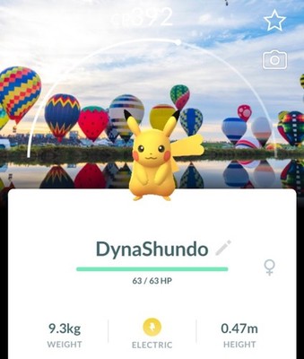 Pokemon Go Pikachu Poke Lid Stamp Rally / PoGo Pikachu Saga #0025