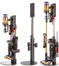 Vacuum Stand Compatible with Dyson V15, V12, V11, V10, V8, V7, Carbon Steel