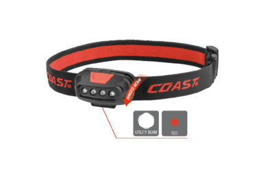 COAST FL11 LED Kopflampe Helmlampe