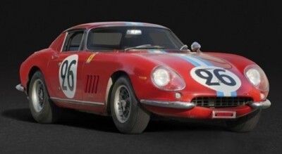 CMC M-199 Ferrari 275 GTB/C, 24H France 1966, Biscaldi - de Bourbon, #26, NEU