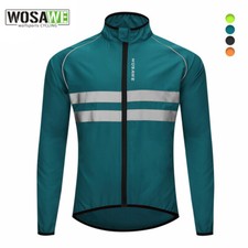 Herren Radfahren Sport Windbreaker Jacke Laufen Angeln Freizeit MTB Langarm Top