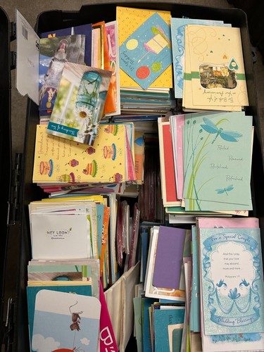 Lot 100 Greeting Cards Birthday Sympathy Easter Thank You Anniversary Envelopes - Picture 4 of 15