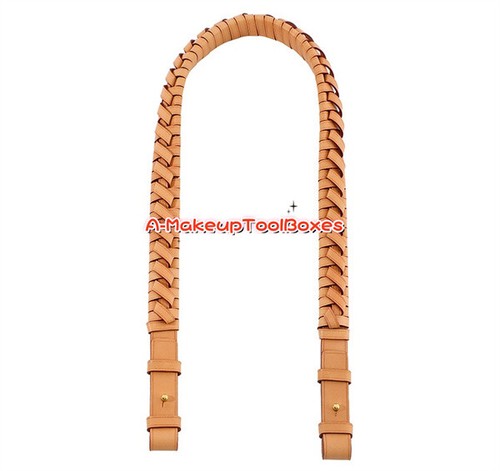 Vachetta Genuine Leather Replacement Weave Handle Shoulder Strap For LV S26 - Picture 13 of 23