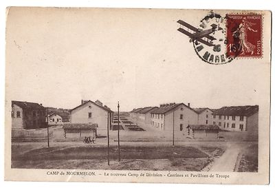 CPA 51 - Camp de MOURMELON (Marne) - Le Nouveau Camp de Division - Cantines et P