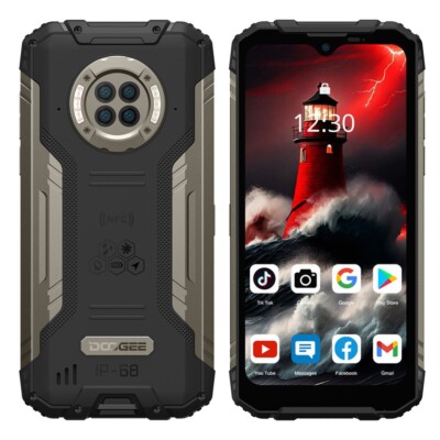 DOOGEE S96GT Outdoor Smartphone Ohne Vertrag 8GB+256GB Android 12 Handy 4G NFC