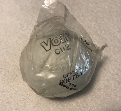  New Vintage Voit Offical Softball C112 Cork Center.    Baseball  Collection