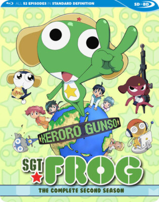 Sgt. Frog Season 2 BLURAY w/ Slipcover (Out of Print)